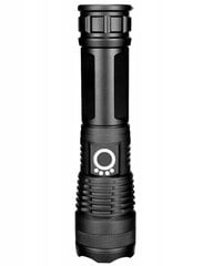 Тактический светодиодный фонарик Maxsell перезаряжаемый, водонепроницаемый. цена и информация | Фонари и прожекторы | pigu.lt