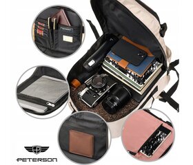 Дорожная сумка Peterson PTN APP-0259 PURP цена и информация | Туристические, походные рюкзаки | pigu.lt