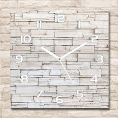 Sieninis laikrodis Balto akmens siena kaina ir informacija | Laikrodžiai | pigu.lt