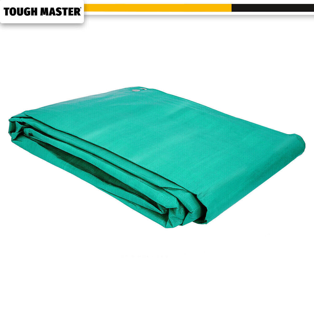 Vandeniui atsparus brezentas/tentas Tough Master®TM-PT151012, 10x12m kaina ir informacija | Sodo įrankiai | pigu.lt