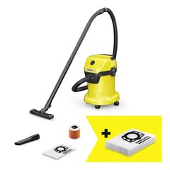 Karcher WD 3 V-17/4/20 kaina ir informacija | Dulkių siurbliai | pigu.lt