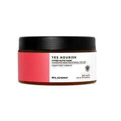 Maitinamoji kaukė plaukams Elgon Yes Nourish Hyper Nutri Mask, 250 ml kaina ir informacija | Balzamai, kondicionieriai | pigu.lt