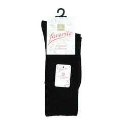 Женские шерстяные носки Favorite 22195 черные цена и информация | Женские носки | pigu.lt