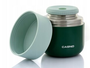 Термальный ланч-бокс Casno 0,55 л зеленый цена и информация | Термосы, термокружки | pigu.lt
