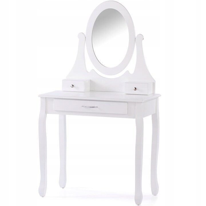 Kosmetinis staliukas Fluxar home FST019, 138x75cm, baltas kaina ir informacija | Kosmetiniai staliukai | pigu.lt