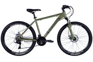 Dviratis MTB Discovery Bastion Disc 26", žalias kaina ir informacija | Dviračiai | pigu.lt