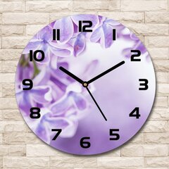 Sieninis laikrodis Alyvinės gėlės kaina ir informacija | Laikrodžiai | pigu.lt