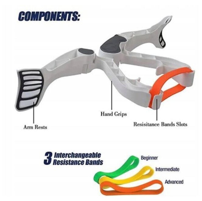 Treniruoklis rankoms ir nugarai Strongeto kaina ir informacija | Kiti treniruokliai | pigu.lt