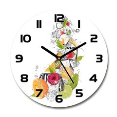 Sieninis laikrodis Vaisiai su ledukais kaina ir informacija | Laikrodžiai | pigu.lt