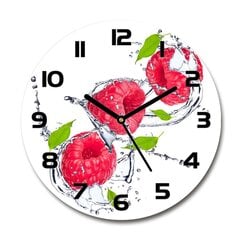 Sieninis laikrodis Avietės ir vanduo цена и информация | Часы | pigu.lt