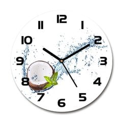 Sieninis laikrodis Kokosas ir vanduo цена и информация | Часы | pigu.lt