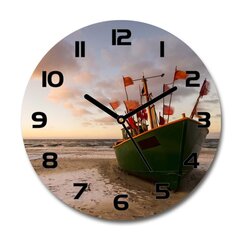 Sieninis laikrodis Žvejybos valčių paplūdimys kaina ir informacija | Laikrodžiai | pigu.lt