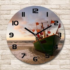 Sieninis laikrodis Žvejybos valčių paplūdimys цена и информация | Часы | pigu.lt