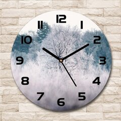 Sieninis laikrodis Žiemos medžiai kaina ir informacija | Laikrodžiai | pigu.lt