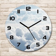 Sieninis laikrodis Debesys iš paukščio skrydžio цена и информация | Часы | pigu.lt