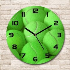 Sieninis laikrodis Teniso kamuoliukai kaina ir informacija | Laikrodžiai | pigu.lt