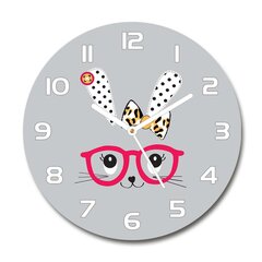 Sieninis laikrodis Triušis su akiniais kaina ir informacija | Laikrodžiai | pigu.lt