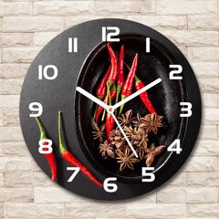Sieninis laikrodis Čili pipirai цена и информация | Часы | pigu.lt