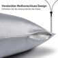 Muama šilkinis pagalvės užvalkalas, 40x60 цена и информация | Dekoratyvinės pagalvėlės ir užvalkalai | pigu.lt