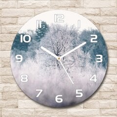 Sieninis laikrodis Žiemos medžiai kaina ir informacija | Laikrodžiai | pigu.lt