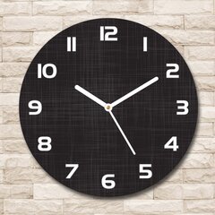 Sieninis laikrodis Lino tekstūra kaina ir informacija | Laikrodžiai | pigu.lt
