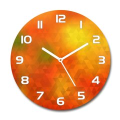 Sieninis laikrodis Abstrakcijos trikampiai kaina ir informacija | Laikrodžiai | pigu.lt