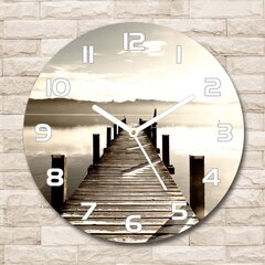 Sieninis laikrodis Medinė prieplauka kaina ir informacija | Laikrodžiai | pigu.lt
