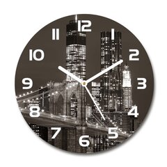 Sieninis laikrodis Manhatanas Niujorkas kaina ir informacija | Laikrodžiai | pigu.lt
