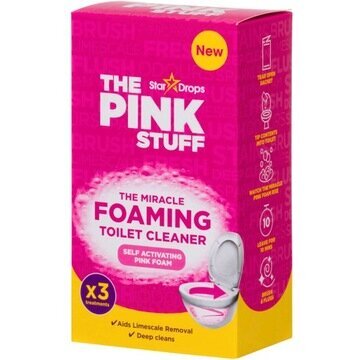 The Pink Stuff tualeto valymo milteliai, 3 vnt. kaina ir informacija | Valikliai | pigu.lt