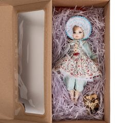 Кукла ручной работы в подарочной коробке, 25см цена и информация | Мягкие игрушки | pigu.lt