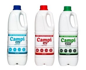 Набор Campi Liquid для биотуалета 2л, 3шт. цена и информация | Биотуалеты | pigu.lt