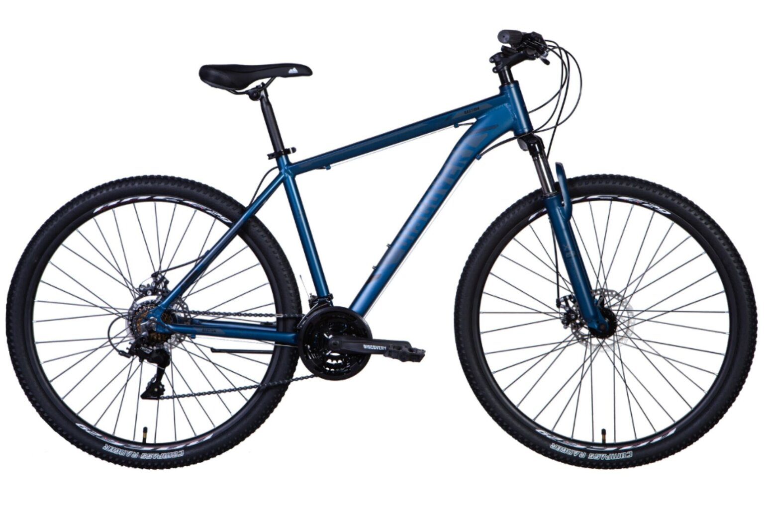 Dviratis MTB Discovery Bastion Disc 29", mėlynas kaina ir informacija | Dviračiai | pigu.lt