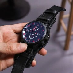 YIKAZE мужские кварцевые часы цена и информация | Мужские часы | pigu.lt