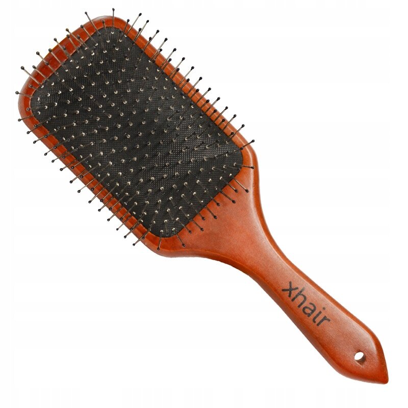 Šepetys Xhair Paddle Brush, medinis, 1 vnt. kaina ir informacija | Šepečiai, šukos, žirklės | pigu.lt