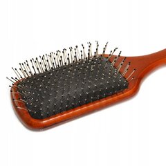 Šepetys Xhair Paddle Brush, medinis, 1 vnt. цена и информация | Расчески, щетки для волос, ножницы | pigu.lt