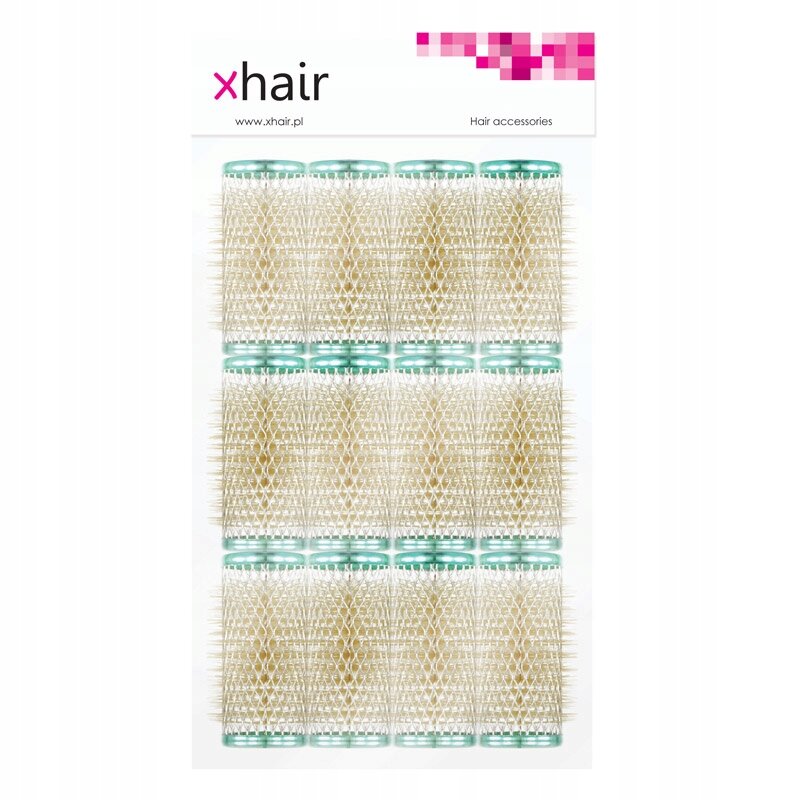 Plaukų voleliai Xhair 32 mm metaliniai цена и информация | Šepečiai, šukos, žirklės | pigu.lt