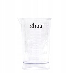 Kirpyklos matavimo taurelė 100 ml Xhair, 1 vnt. kaina ir informacija | Kosmetinės, veidrodėliai | pigu.lt