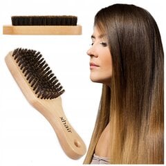 Plaukų šepetys Xhair šernų plaukai 1 vnt. цена и информация | Расчески, щетки для волос, ножницы | pigu.lt