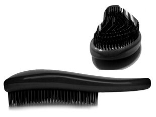 Plaukų šepetys Dtangler Cattle, juoda, 1 vnt. kaina ir informacija | Šepečiai, šukos, žirklės | pigu.lt