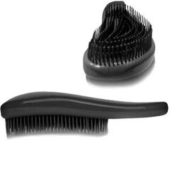 Plaukų šepetys Dtangler Cattle, juoda, 1 vnt. цена и информация | Расчески, щетки для волос, ножницы | pigu.lt