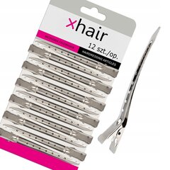 Plaukų segtukai Xhair, 12 vnt. kaina ir informacija | Plaukų aksesuarai | pigu.lt