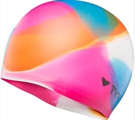 Plaukimo kepuraitė TYR Kaleidoscope, įvairių spalvų kaina ir informacija | Plaukimo kepuraitės | pigu.lt