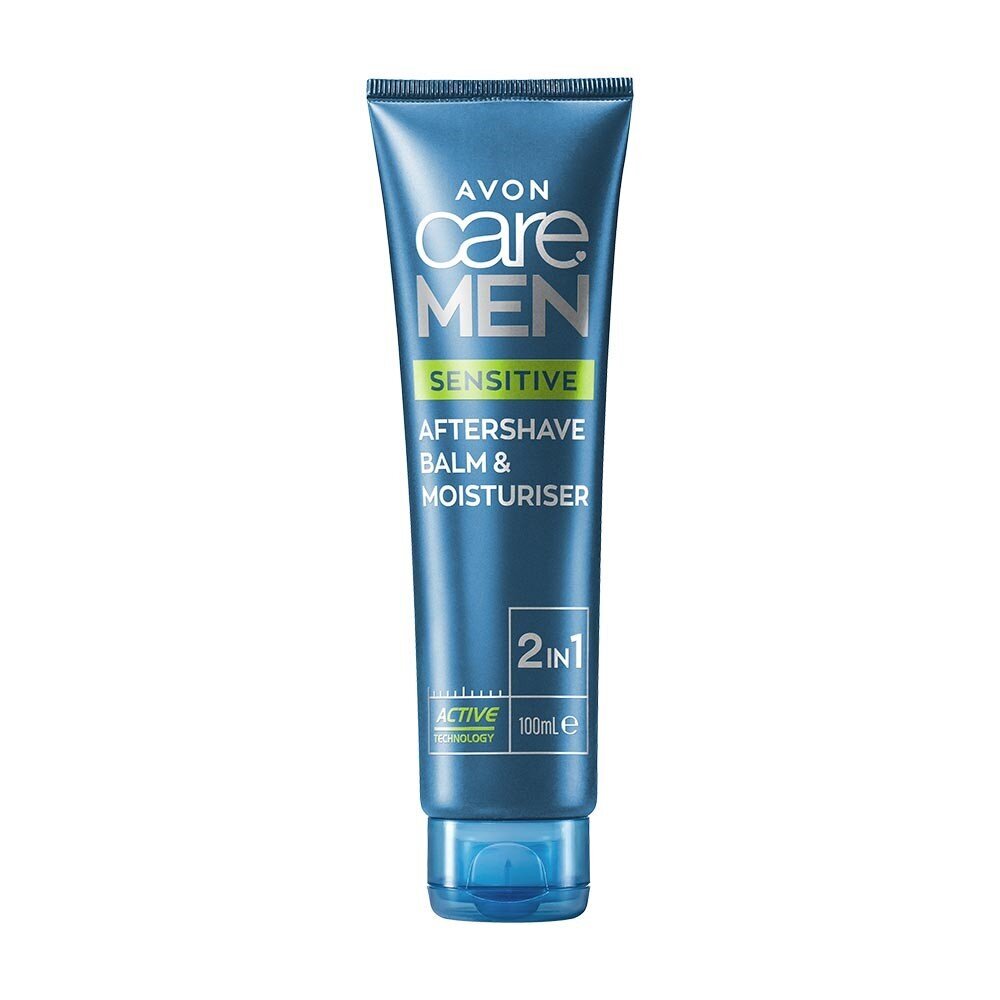 Balzamas po skutimosi vyrams Avon Care Men Sensitive 2 in 1, 100 ml kaina ir informacija | Skutimosi priemonės ir kosmetika | pigu.lt