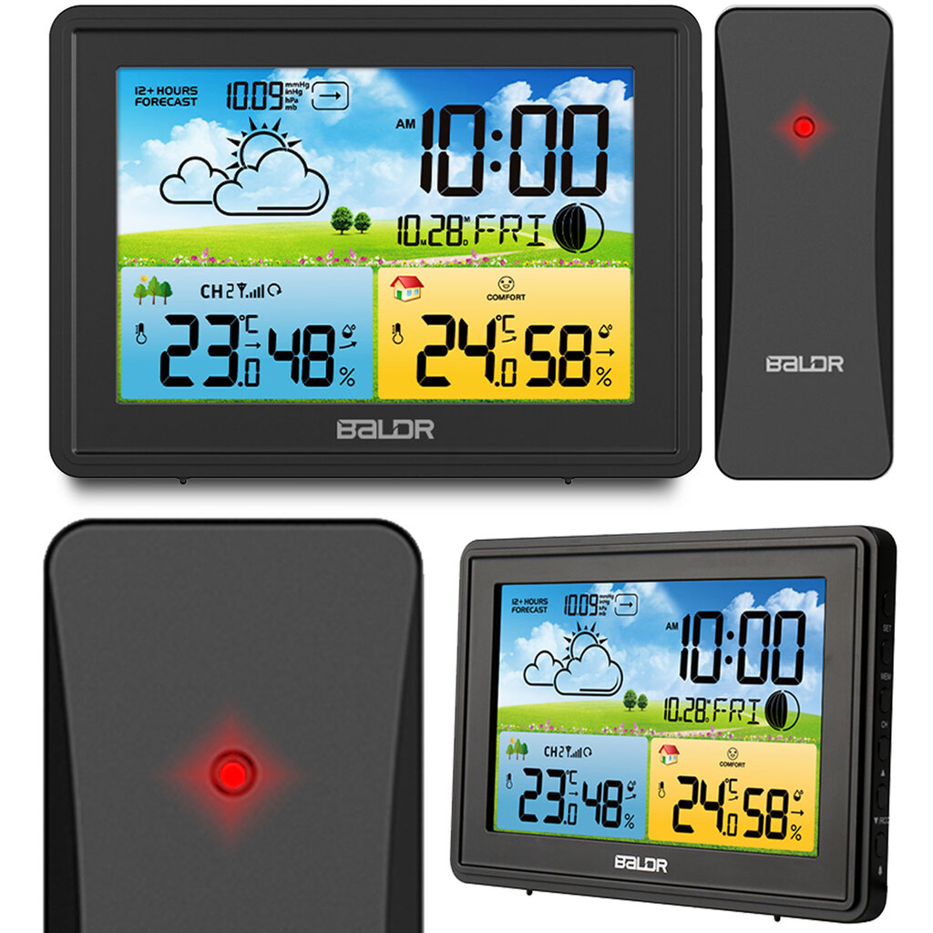 Meteorologinė stotis, Balor BD-908 цена и информация | Meteorologinės stotelės, termometrai | pigu.lt