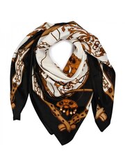 Женский платок - шарф Versoli 170252 01, тёмно-коричневый/бежевый, 170252*01-ONE цена и информация | Шарф женский | pigu.lt