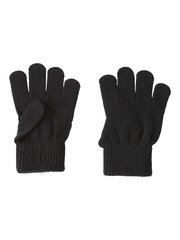 Детские перчатки Name It 13225628*02, черные, 5715508505777 цена и информация | Шапки, перчатки, шарфы для мальчиков | pigu.lt