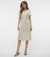 Vero Moda женское платье 10315485*01, белое цена и информация | Платья | pigu.lt