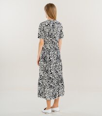JDY женское платье 15317337*02, черный/белый 5715515132652 цена и информация | Платья | pigu.lt