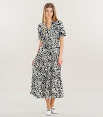 JDY женское платье 15317337*02, черный/белый 5715515132652 цена и информация | Платья | pigu.lt