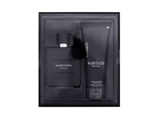 Rinkinys Mauboussin Pour Lui In Black vyrams: kvapusis vanduo EDP, 100 ml + dušo gelis, 200 ml kaina ir informacija | Kvepalai vyrams | pigu.lt
